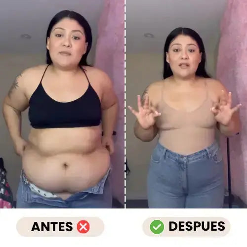 Antes y después transformación
