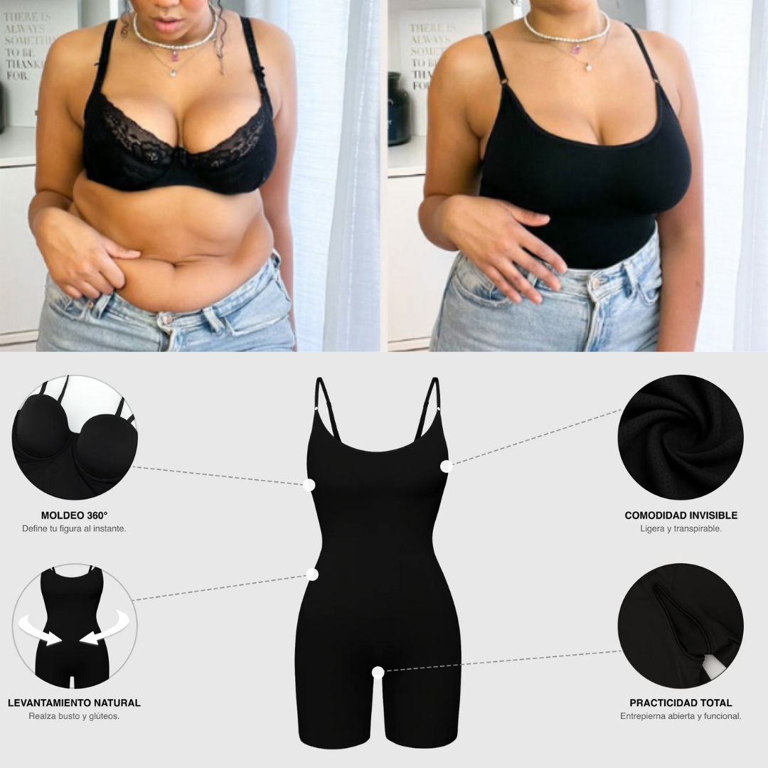 Faja Curvify® Despídete de rollitos y celulitis desde el primer uso: cintura reloj de arena sin esfuerzo ni incomodidad